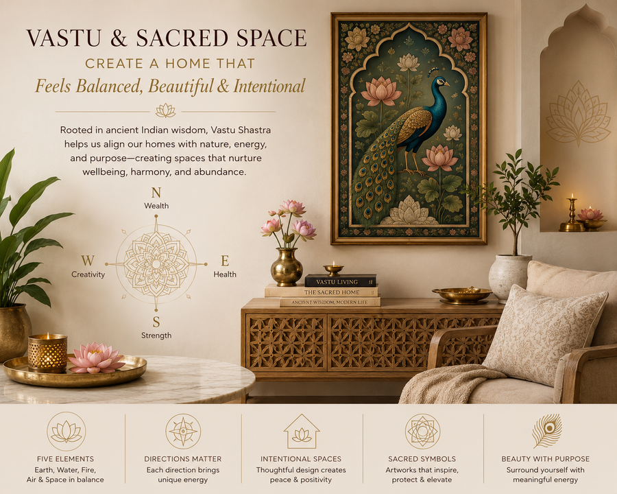 Vastu & Sacred Space: Creating a Home That Feels Balanced, Beautiful, and Intentional
