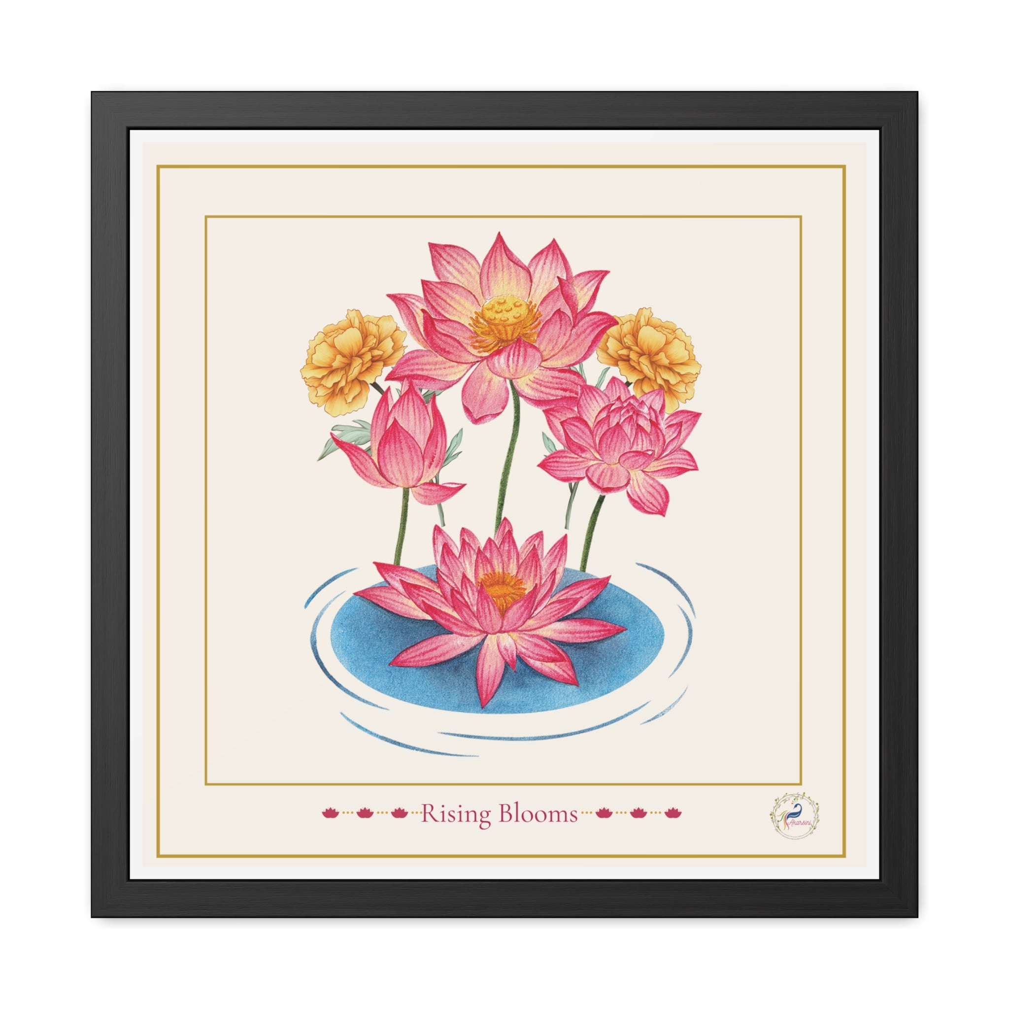 The Royal Garden Collection - Lotus & Marigold Botanical